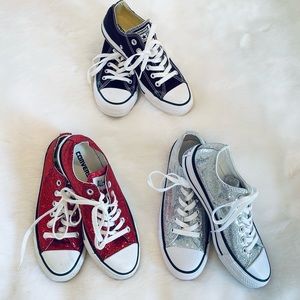 CONVERSE ALL STAR SET OF THREE SNEAKERS